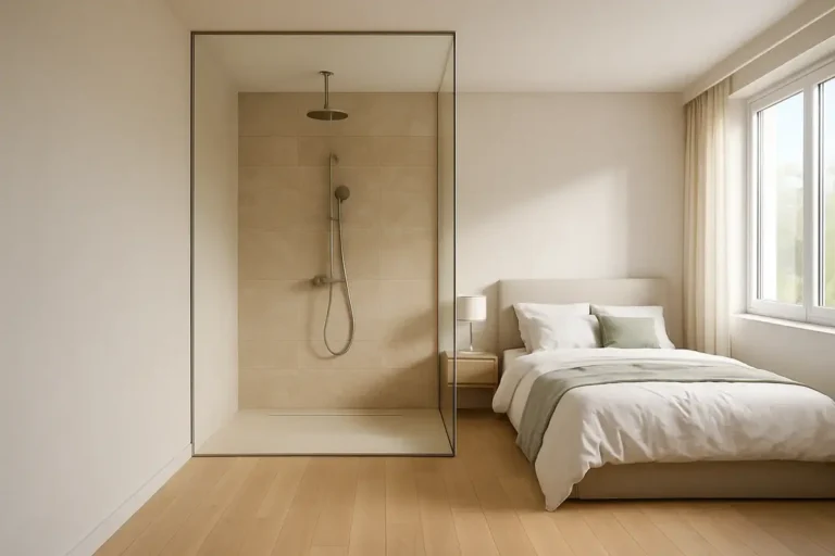 Installer une douche dans une chambre suppose d’évaluer l’espace, les réseaux, l’évacuation et la ventilation, sans négliger l’intimité.